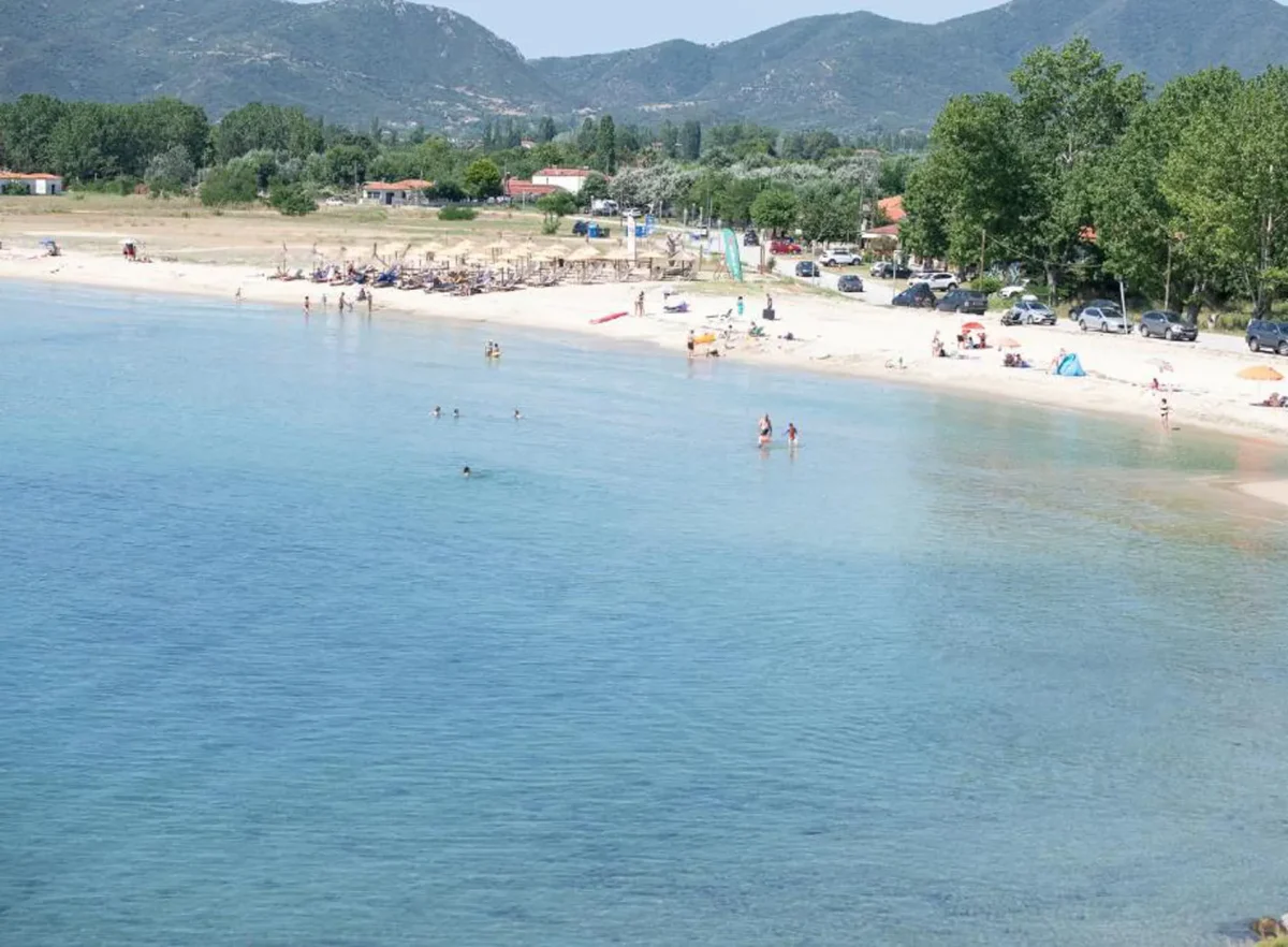 Ai Giannis Beach in Sykia Sithonia, Halkidiki