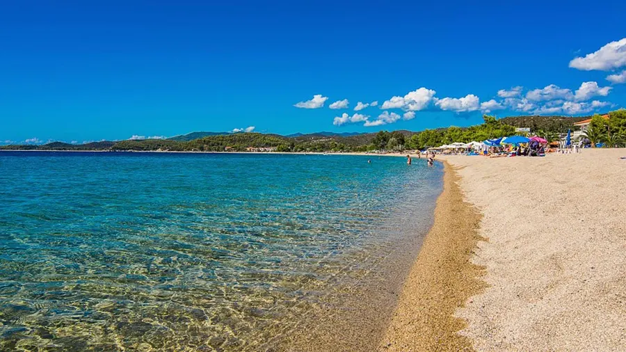 toroni beach sithonia hellas, halkidiki