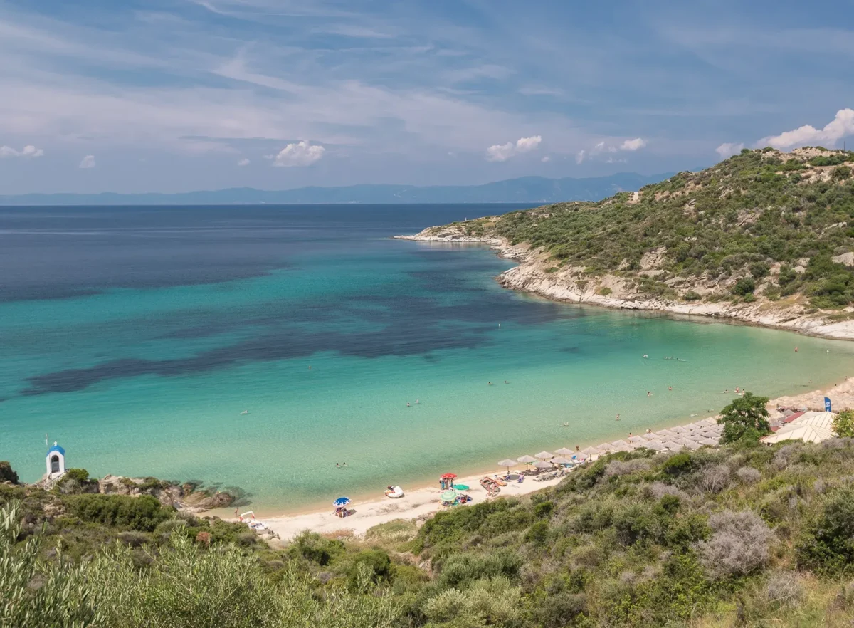 klimataria beach Sithonia Hellas, Halkidiki