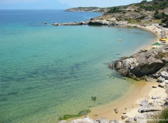 Linaraki beach Sithonia Halkidiki, Hellas