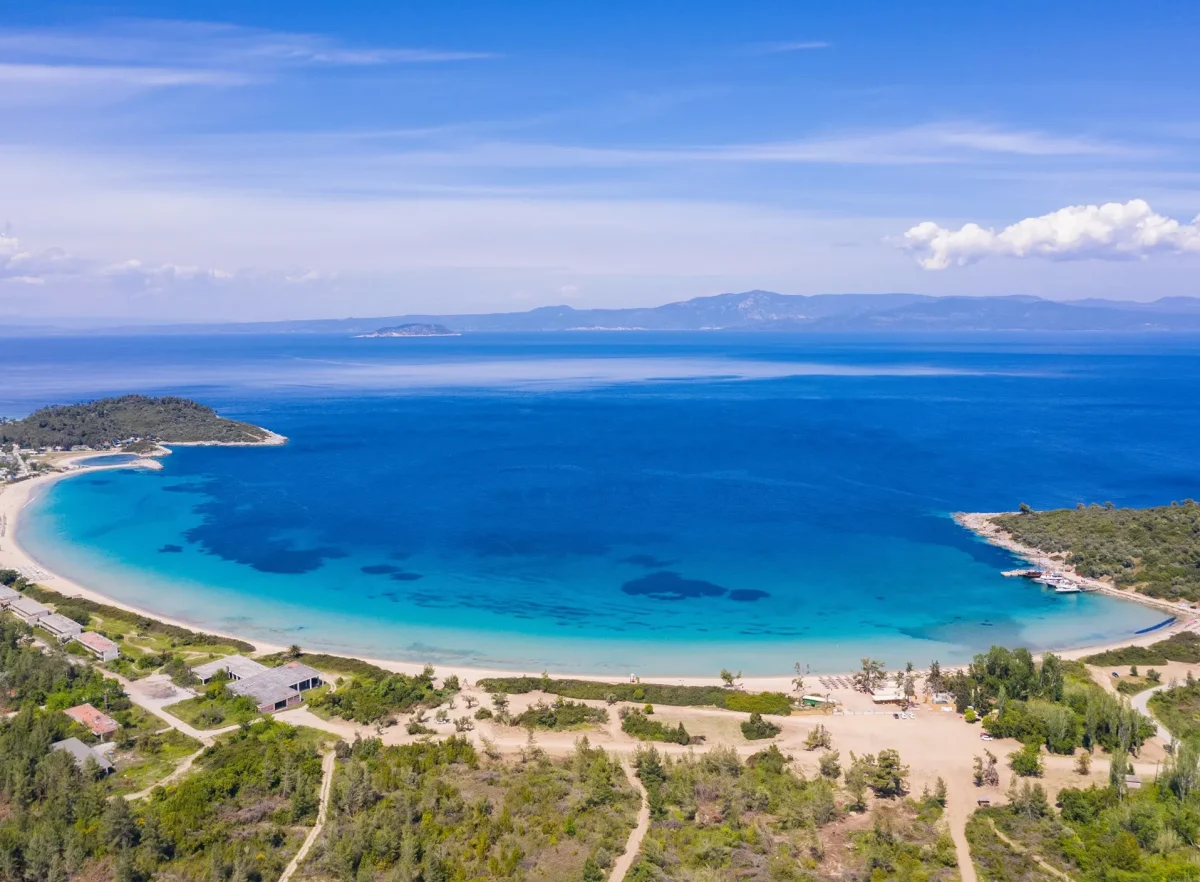 paliouri Beach Kassandra, Halkidiki, Hellas