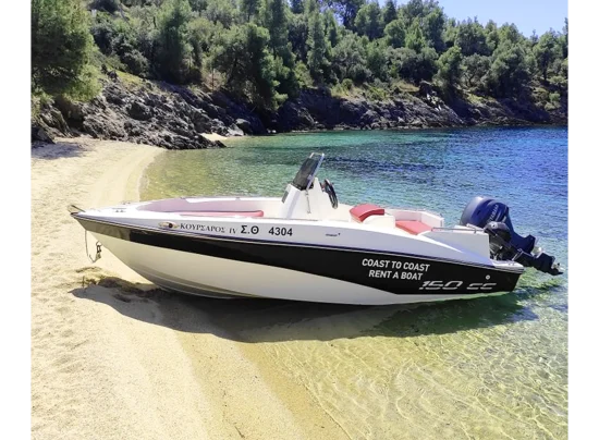 rent a boat coast2coast pefkochori halkidiki kassandra hellas