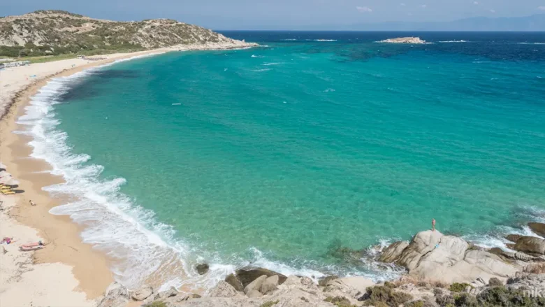 Sikia beach sithonia halkidiki greece, hellas