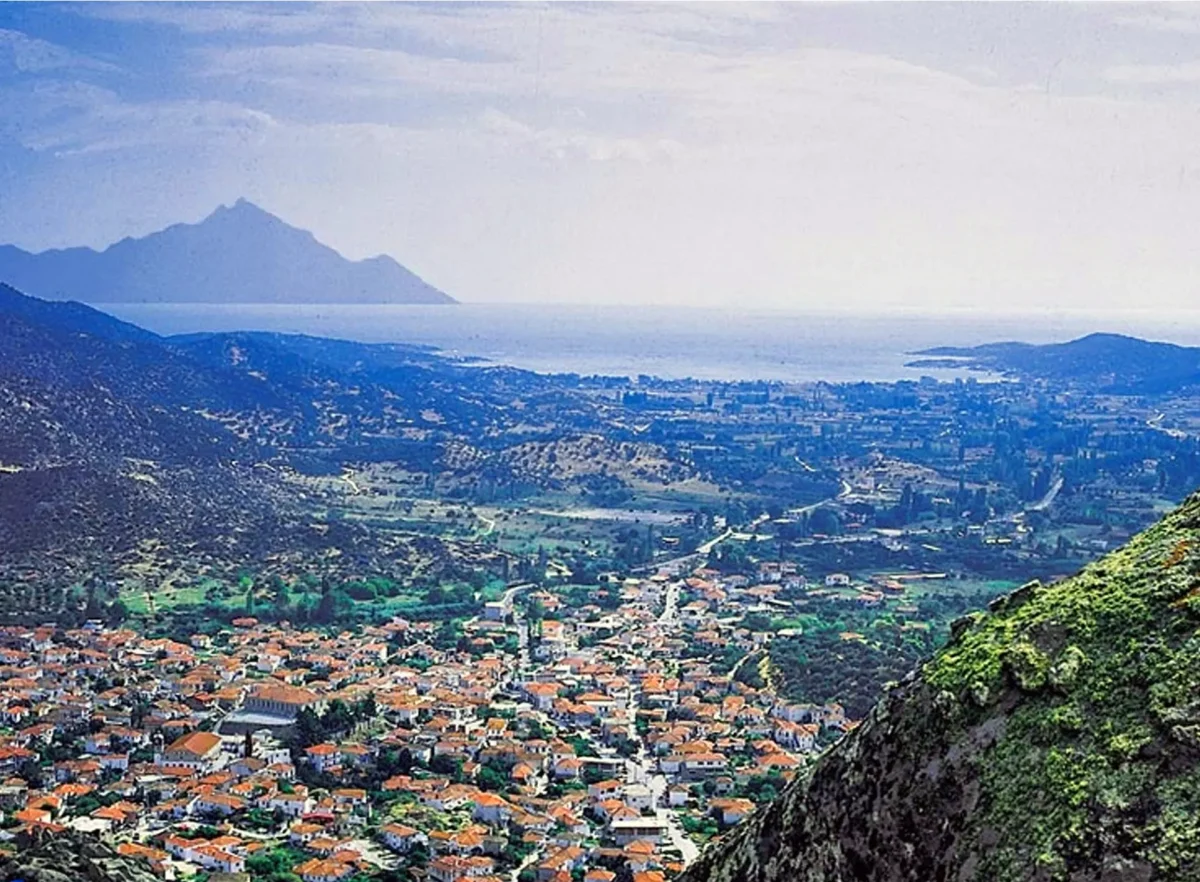 Sikia village Sithonia, Halkidiki Hellas