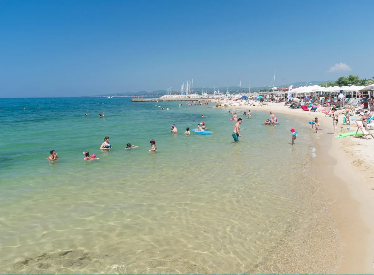 Nikiti Beach Sithonia Halkidiki, Hellas