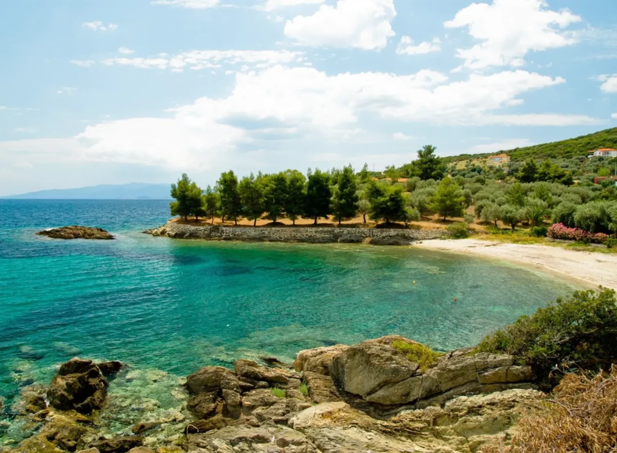 Akti Salonikiou beach , Sithonia Halkidiki