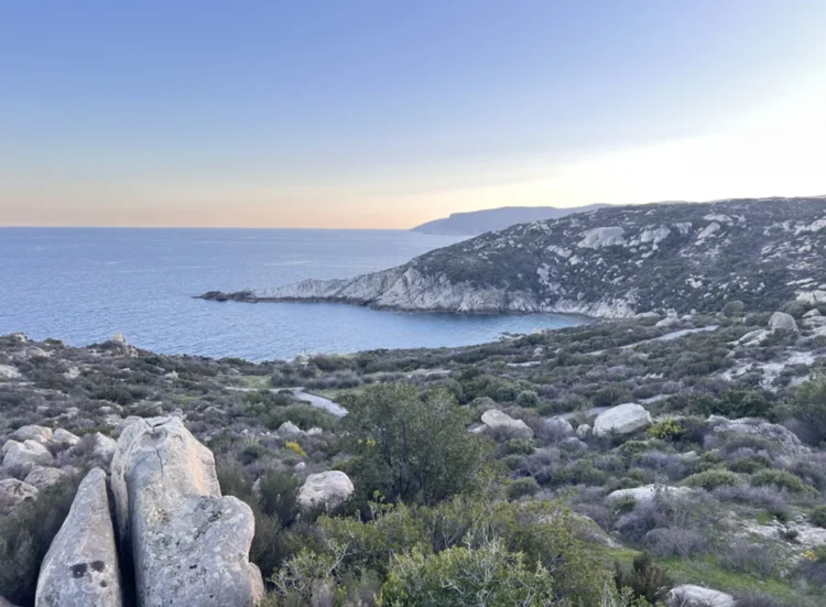 For sale plot land in kriaritsi halkidiki sithonia, 500sqm buildable, 93 meters from the beach